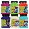 Chroma Acrylic Mural Paints - Set of 6, Bright Colors, 16 oz jar